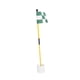 thumbnail image 1 of Golf Putting Green Bandera Y Copa De Agujero Golf Portátil Bandera De Golf Juego De Copa De Agujero Verde Blanco, 1 of 5