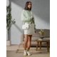 thumbnail image 3 of Bolso de mano adidas Luxe Bandolera Blanco roto/Plateado, 3 of 6