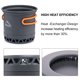thumbnail image 3 of Batería de Cocina para Camping Widesea Olla y Sartén de Aluminio 0.8L 290g, 3 of 7
