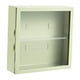 thumbnail image 5 of Caja de exhibición montada en la pared de 2 capas gabinete de encimera con puerta, caja de almacenamiento de caja de exhibición transparente para Mini Verde, 5 of 5