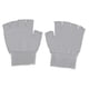 thumbnail image 2 of Guantes de yoga Medio dedo Entrenamiento Guante de fitness con cuentas antideslizantes Gris, 2 of 5