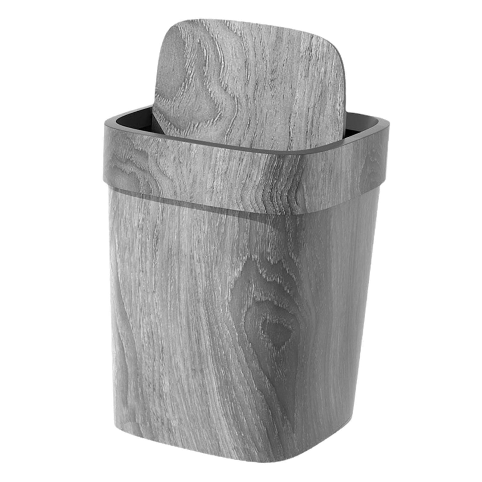 Bothyi - Papelera De Reciclaje Decorativa Para Dormitorio, Sala De Estar Cerca Del Escritorio L Con Tapa