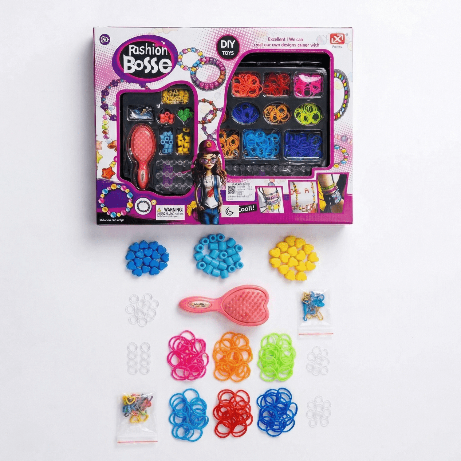 Juego Arma Tu Propio Brazalete Grande - Toyng