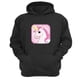 thumbnail image 1 of Polerón Canguro Unicornio Gris Oscuro Talla L Unisex, 1 of 2