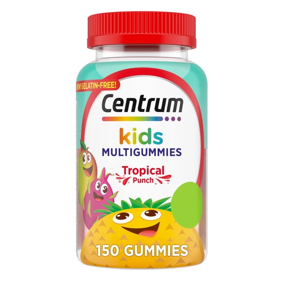 Gomitas Centrum Kids Tropical 150 Unidades