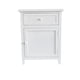 thumbnail image 1 of Velador Dormitorio Cajon Puerta Derecho Blanco, 1 of 5