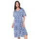thumbnail image 1 of Vestido Mujer Largo Botones Azul Corona, 1 of 5