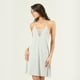 thumbnail image 1 of Camisa de Dormir Mini Luna Gris Melange, 1 of 6