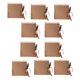 thumbnail image 1 of 10 Piezas Cajas De Regalo Caja De Envoltura De Regalos Para Baby Shower Bodas Todas Las Ocasiones Marrón 11,5 Cm, 1 of 3
