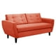 thumbnail image 2 of Sofa Bote 3c Felpa 00 Naranja, 2 of 6