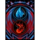 thumbnail image 1 of Fundas para cartas Realm Guard 106 unidades, textura mate azul y rojo, 1 of 5