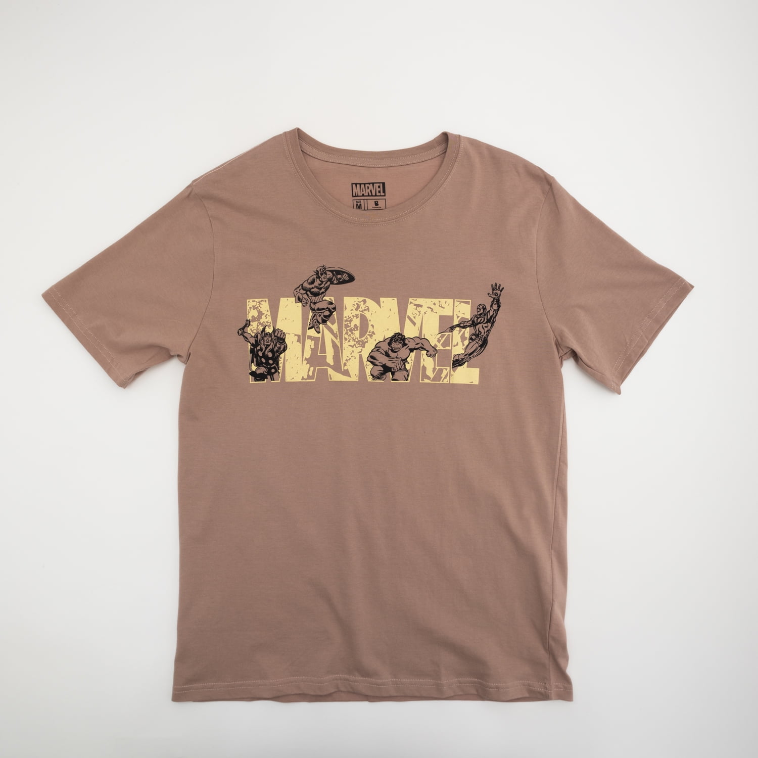 Polera Mc Hombre Logo Superheroes Marvel