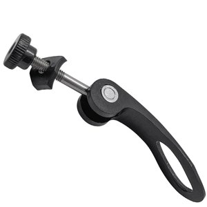 Magideal - Abrazadera Para Sillín De Bicicleta, Tija De Sillín, Carpeta Fija, Perno De Aleación De Aluminio, Abrazadera De Tubo De Asiento De Liberación Rápida