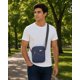 thumbnail image 1 of Bolso Morral Bandolera Hombre Azul, 1 of 3