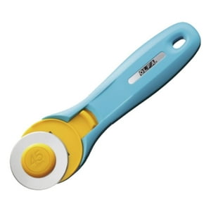 Cuchillo Rotativo De 45Mm Para Tela Olfa. Celeste