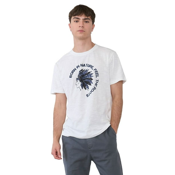 Polera Hombre Flock Gris Corona