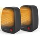 thumbnail image 1 of Calefactor portátil de cerámica Shinic 500W, 2 unidades, 120V, 1 of 7