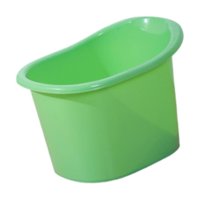 Magideal - Cubo De Baño Para Bebé Cubo De Bañera Para Bebé Asiento Y Remojo Espesado Multifuncional Asiento Incorporado Vertical Para Niños Y Niñas De 0 A 3 Años Verde