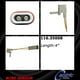 thumbnail image 2 of Sensor Desgaste para auto Mercedes Benz S550 2006-2013 Delantero, Tras, 2 of 2