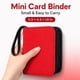 thumbnail image 2 of Mini álbum archivador para cartas coleccionables Tagemo de 40 bolsillos con carga lateral, 2 of 7