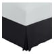 thumbnail image 1 of Faldón Cama 2 Plazas Negro Liso Elasticados Premium Casa Nerola, 1 of 8