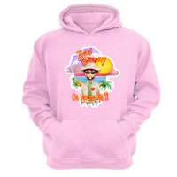 Genérico - Polerón Canguro Bad Bunny Rosa Talla Xl Unisex