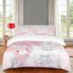 thumbnail image 1 of Pink my bunny melody anime cartoon bedding set Boys Girls kids cotton duvet cover and pillow cases-girls-3 pieces-Queen kawaii anime Bunny, 1 of 5