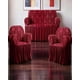 thumbnail image 4 of Set De Fundas De Sofa 3+1+1 Con Velo Color Burdeo, 4 of 4