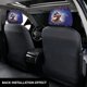 thumbnail image 3 of Fantasía Funda Protectora Universal para Reposacabezas de Coche, Funda Elástica para Reposacabezas de Asiento de Auto, Funda de Tela Antipolvo, Accesorios de Interior 2 Piezas, 3 of 6