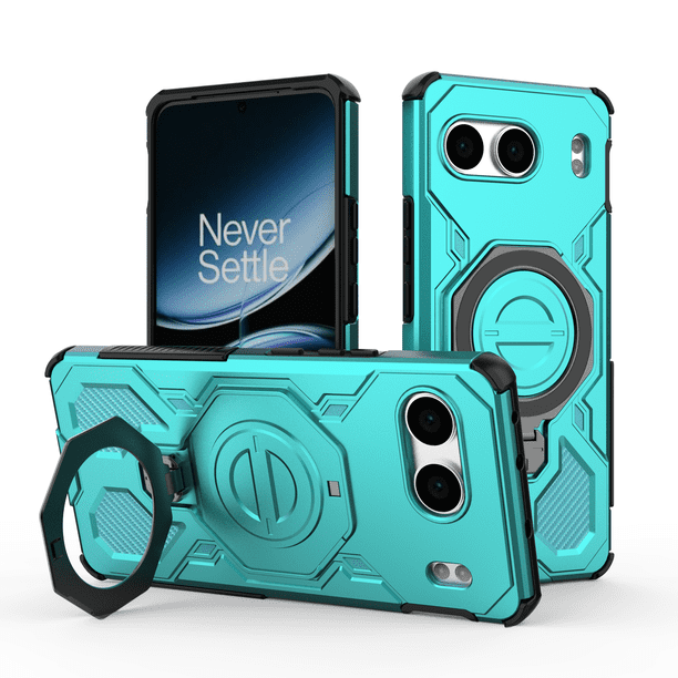 Funda FOXDOCK para OnePlus Nord 4 5G , magnética, ligera, soporte 360°, antigolpes