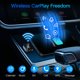 thumbnail image 2 of Adaptador CarPlay inalámbrico 2 en 1 Butook para iPhone/Android, 2 of 8
