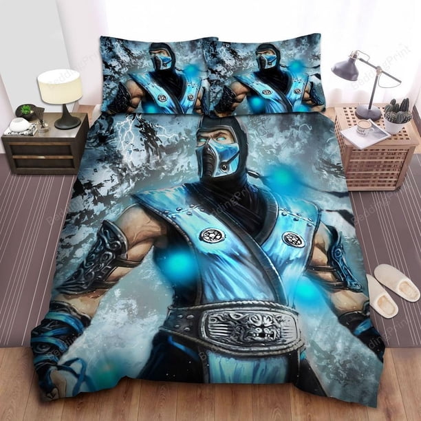 Sub-Zero Painting Quilt Duvet Cover Set Cover Bed Linen Queen3-Piece Bedding Set (1 Duvet Cover + 2 Pillow Shams)