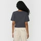 thumbnail image 2 of Polera Mujer Fun Manca Corta Crop Gris Oscuro Corona, 2 of 5
