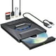 thumbnail image 1 of Unidad externa de CD DVD ROOFULL B21-Y USB 3.0 y USB-C, 1 of 3