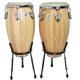 thumbnail image 1 of Set conga 11.75 & 12.5 xH30'' natural + stand, 1 of 5