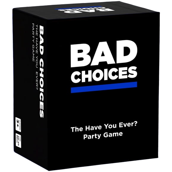 Juegos de fiesta MALAS ELECCIONES ¿Alguna vez has hecho? Juego de cartas para adultos