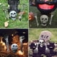 thumbnail image 2 of Decoraciones realistas de estacas de esqueleto de Halloween UMEELR, 3 unidades, 2 of 8