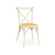 thumbnail image 1 of Silla Crossback Madera Blanco Retro, 1 of 3