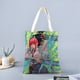 thumbnail image 2 of Chainsaw Man Bolso de tela con estampado de lienzo para mujer, bolsa de compras reutilizable y estética, con cremallera interior, regalo para mujer,40*40cm., 2 of 6