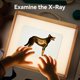 thumbnail image 2 of Kit médico veterinario Macabaka para niños pequeños con caja de rayos X de madera, 2 of 9