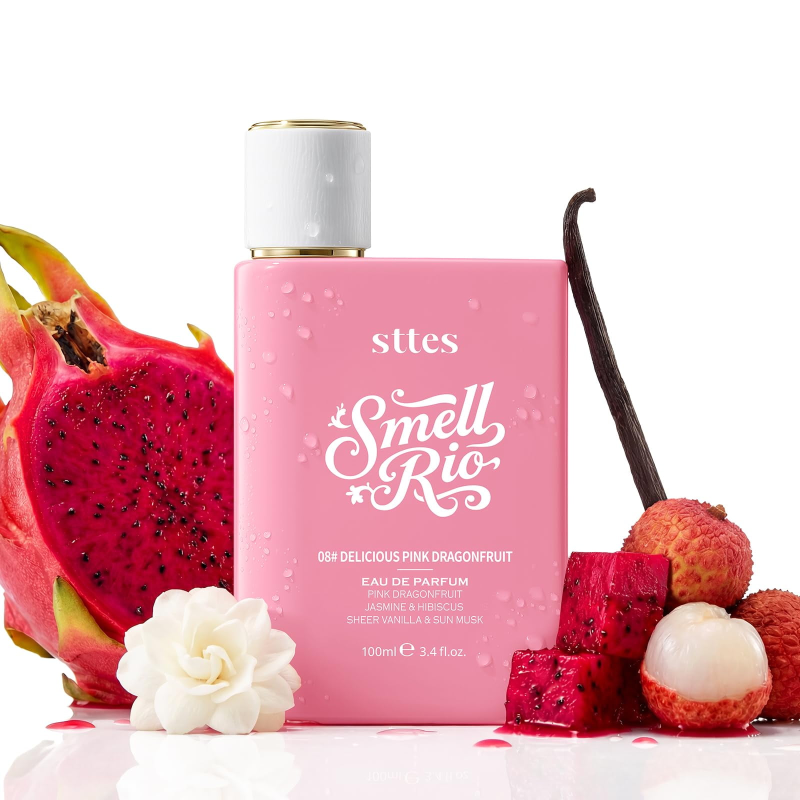 Sttes - Perfume States Smell Rio 08# Delicious Pink Dragonfruit 100 Ml