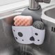 thumbnail image 1 of Organizador con soporte para esponja Sink Caddy UNIKON, paquete de 2, blanco, 1 of 6