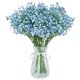 thumbnail image 1 of Flores artificiales LYLYFAN Babys Breath Gypsophila Blue x12, 1 of 8