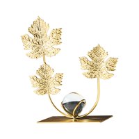 Bothyi - Estatua De Hojas De Hierro Forjado, Escultura De Hoja De Metal, Decoración Moderna Decorativa Para El Hogar, Hoja De Arce