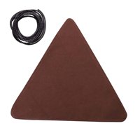 Magideal - Ligero Camping Triángulo Taburete Tela Slacker Muebles Con 2M Cuerda Funda De Asiento De Viaje Para Jardín Montañismo Barbacoa Mochilero Senderismo , Marrón