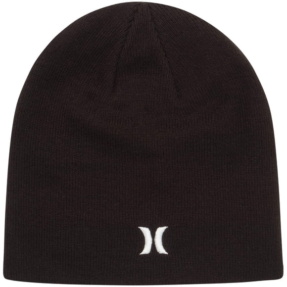 Beanie Hurley para hombre, color negro