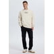 thumbnail image 4 of Polerón Hombre Print Texto Central Beige, 4 of 4