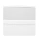 thumbnail image 4 of Malla de acero Trashcan Seville Classics, 6 L, blanca, paquete de 2, 4 of 7