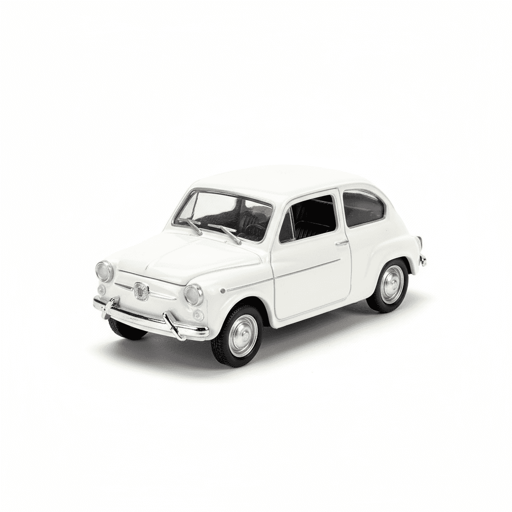 Toyng - Auto Fiat 600 Escala 1:60 - Welly