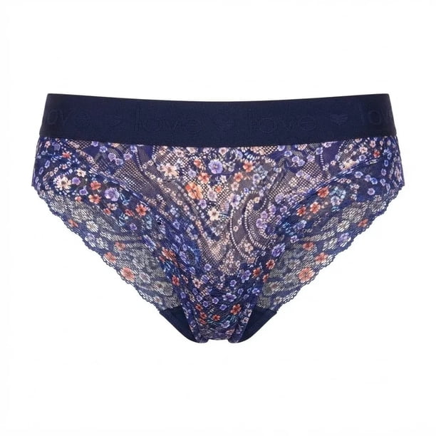 Pantaleta Mujer Lady Genny C-777 Encaje Mesh